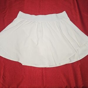 90 Degree by Reflex White Lightstreme Hypersonic UPF 50+‎ Skort Skirt Size XL